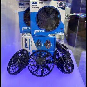 Black and Blue Mini Drone